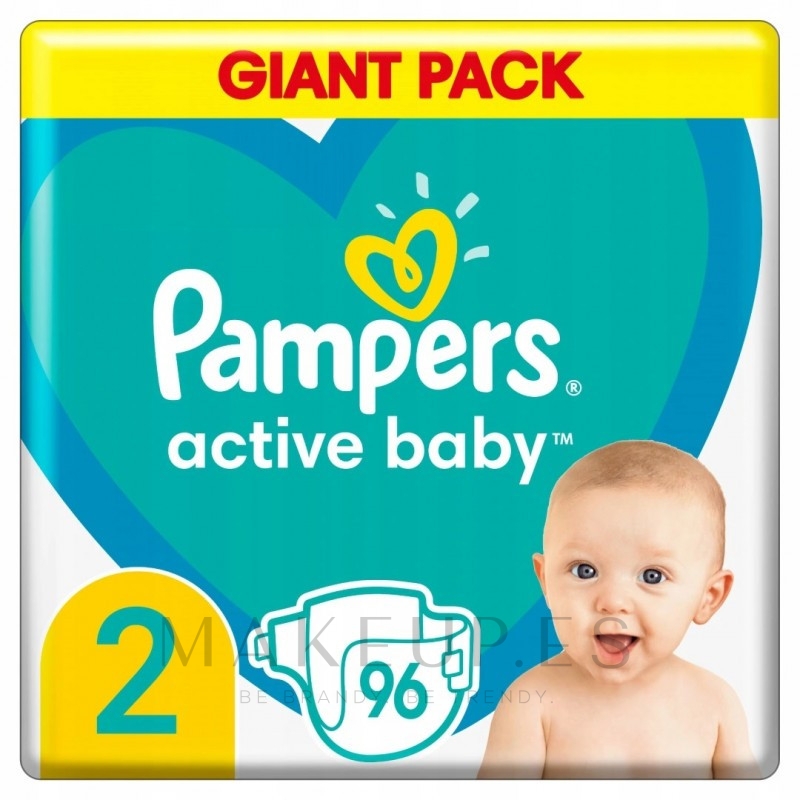 pampers active baby 4 64 szt