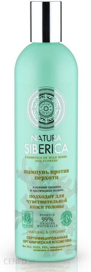 szampon przeciwłupieżowy przeciw swędzeniu skóry i przetluszczaniu siberica