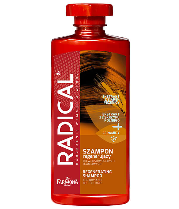 szampon wzmacniający regenerujący włosy