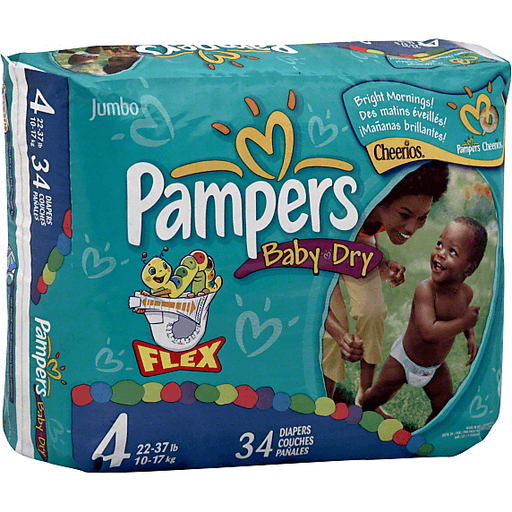 pampers dry 4