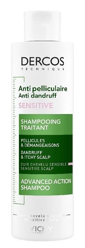 vichy dercos anti-dandruffkojący szampon do wrażliwej skóry