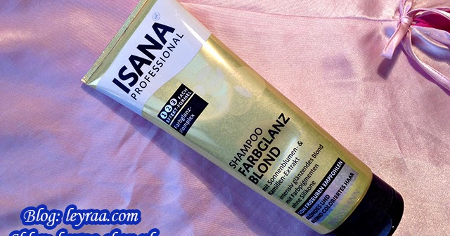 isana professional szampon do włosów połysk koloru