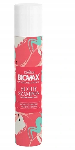 biovax opuntia oil & mango suchy szampon