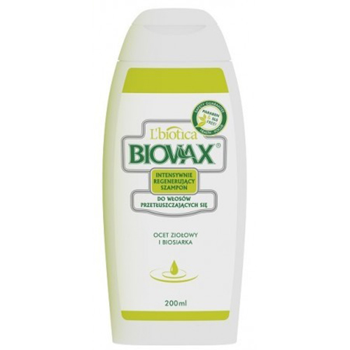 biovax szampon do włosów przetłuszczających się 400ml