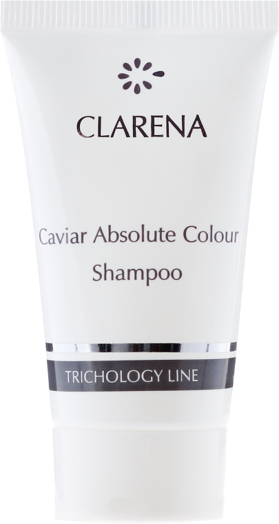 clarena trichology line szampon do włosów farbowanych z kawiorem