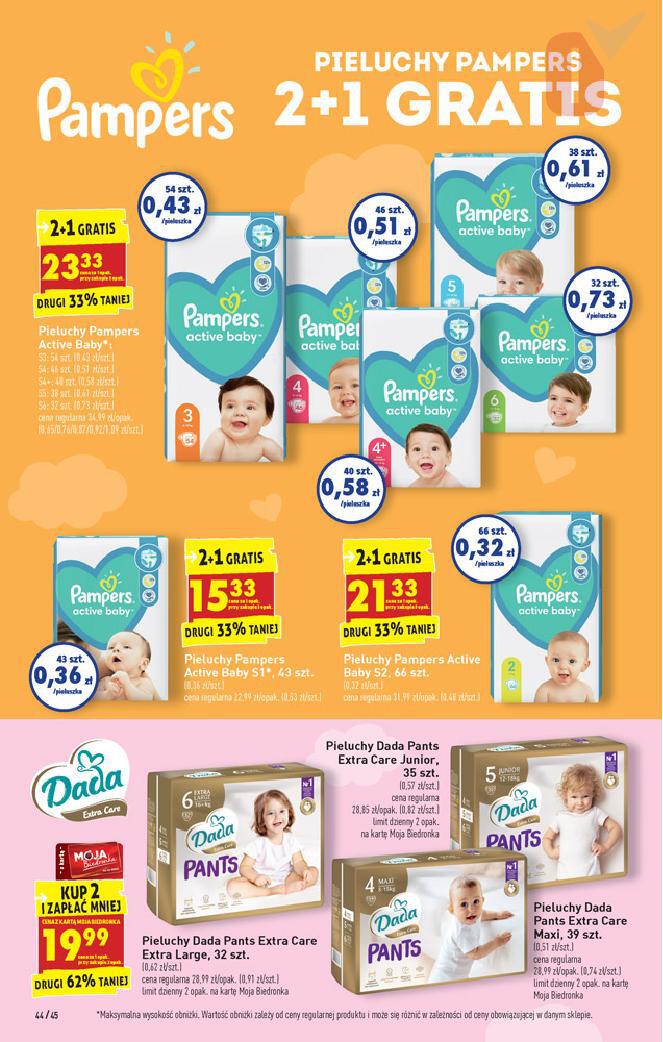 promocja pieluchy pampers