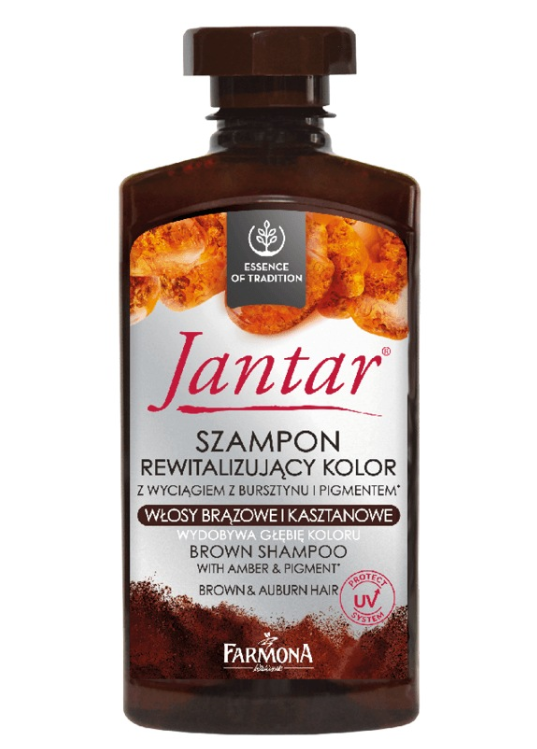jantar szampon z weglem do włosów przetłuszczających