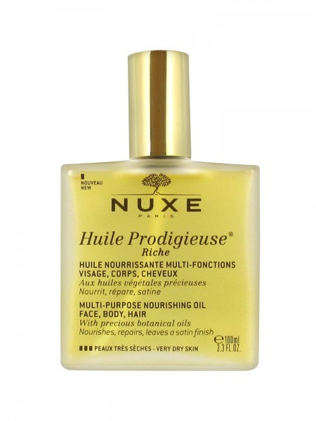 nuxe huile prodigieuse riche olejek do twarzy ciała i włosów