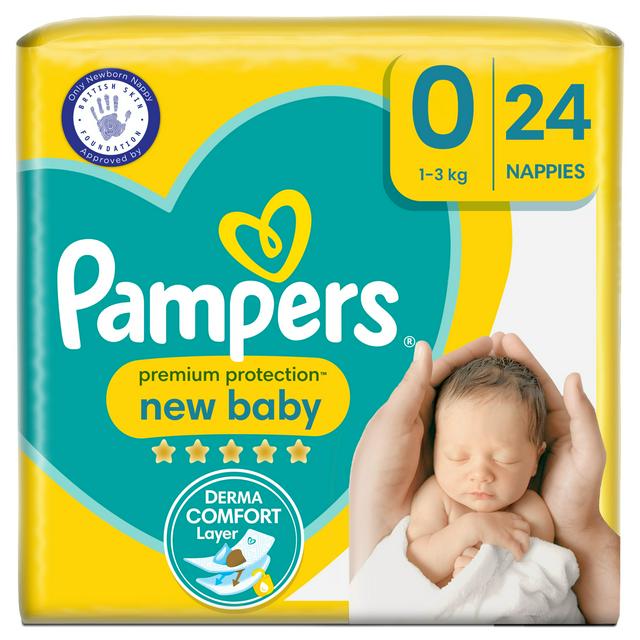pampers size 0