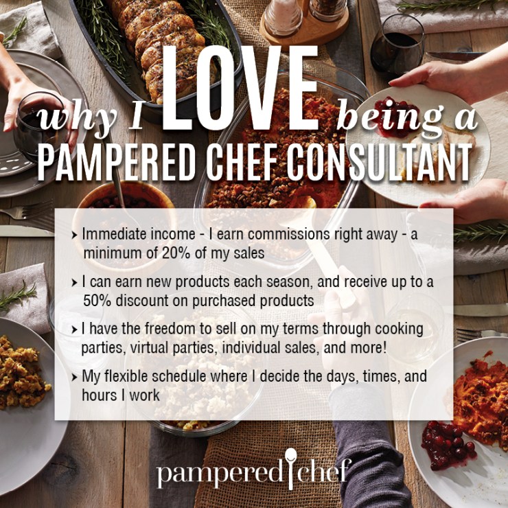 selling pampered chef