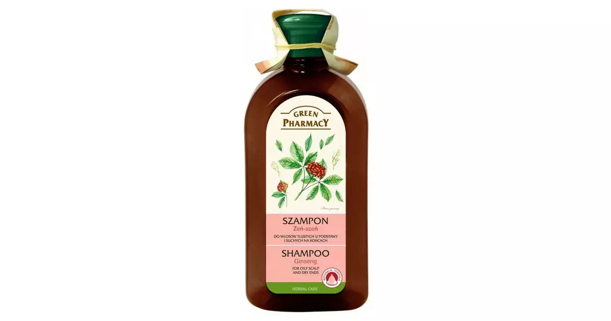 szampon green pharmacy żeń szeń