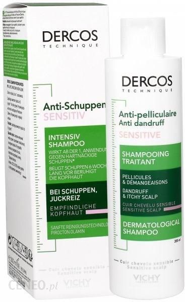 vichy dercos anti-dandruffkojący szampon do wrażliwej skóry